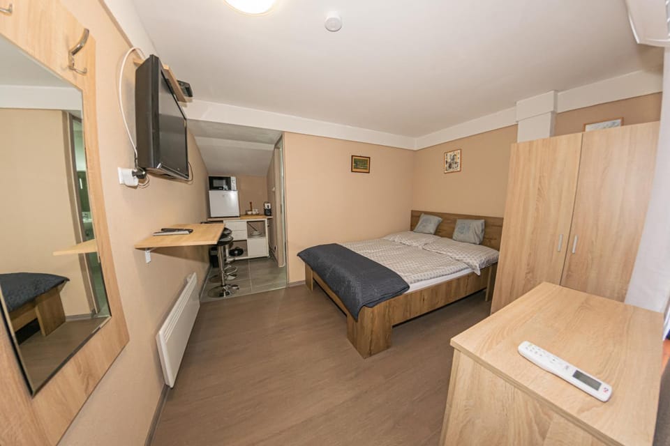Kitchen or kitchenette, Bedroom