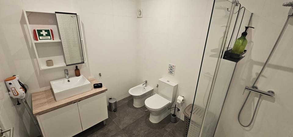 Shower, Bathroom, bidet