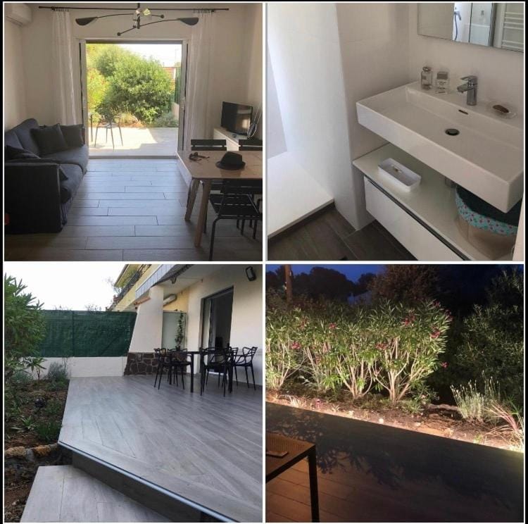 Agréable appart, refait à neuf, calme, 5mn mer, Calanques St Aygulf Apartment in Roquebrune-sur-Argens