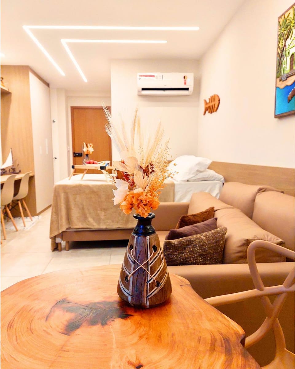 Living room, air conditioner