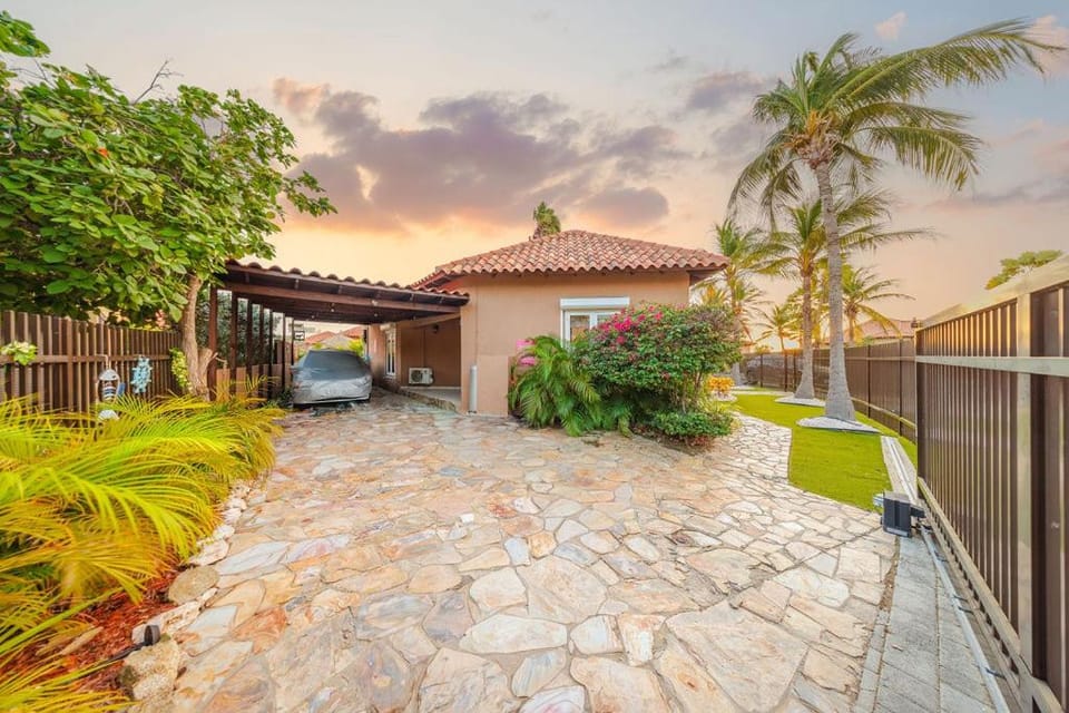 Property building, Garden view