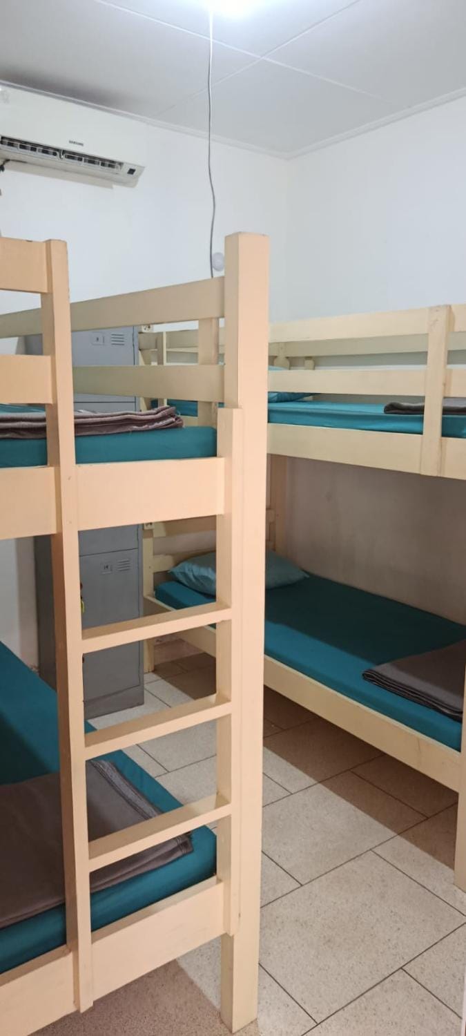 Bed, Bedroom, bunk bed, air conditioner