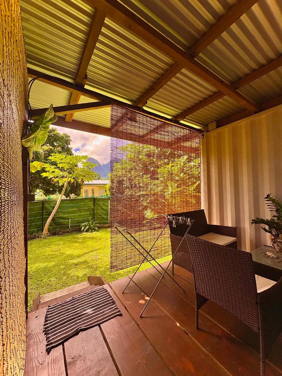 Seating area, Garden view