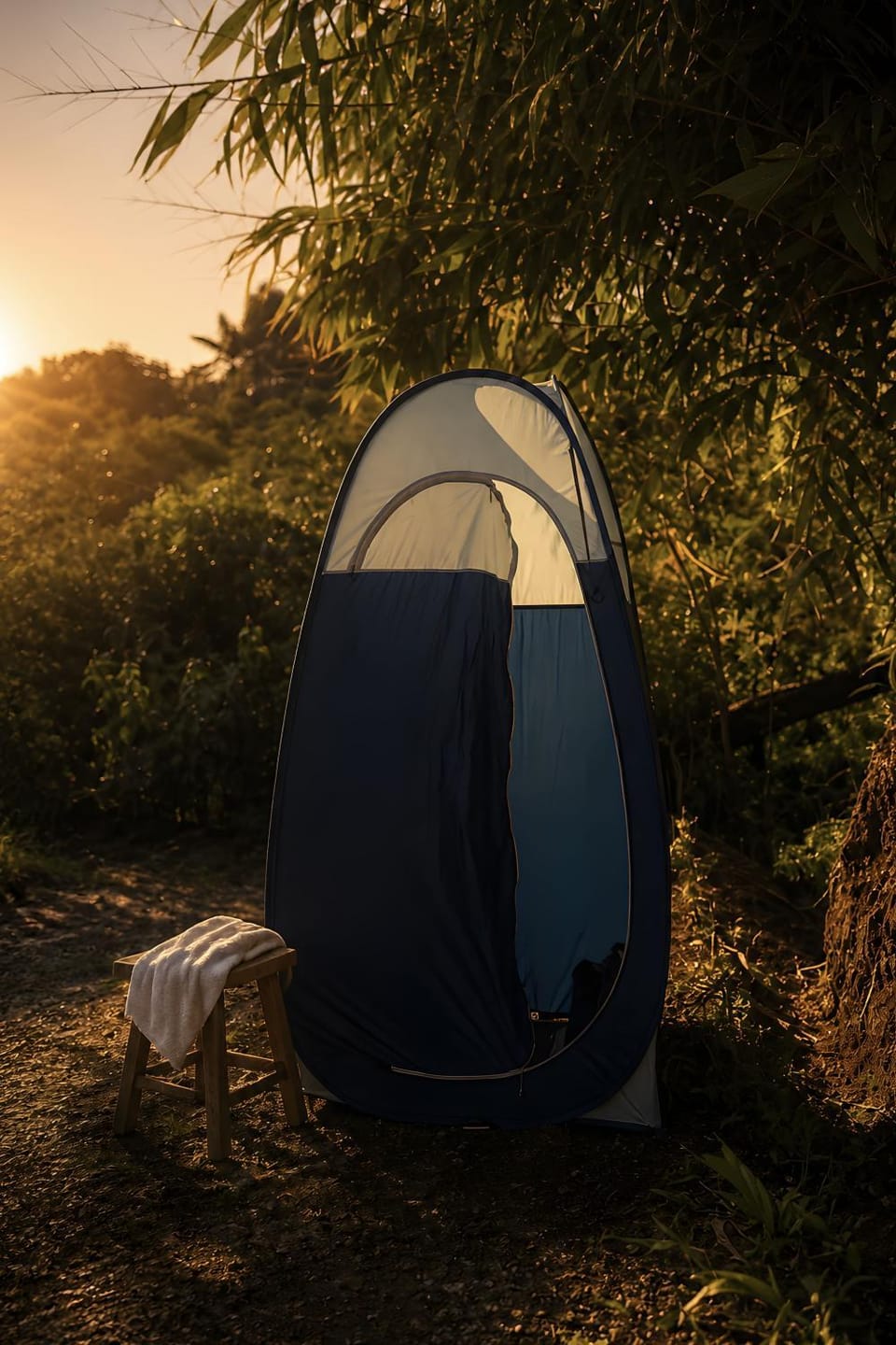 Shower, Sunset