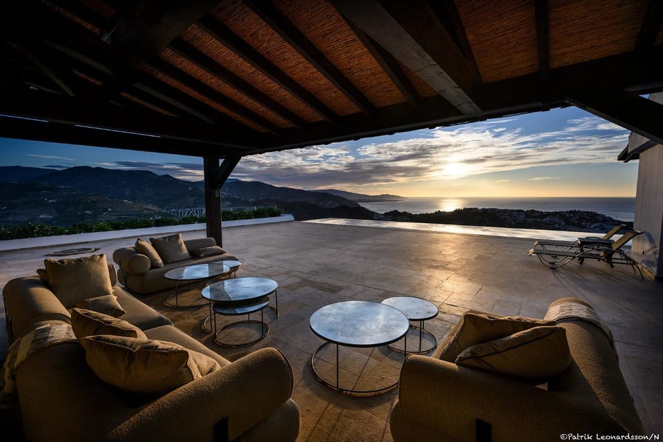 Patio, Seating area, Sea view