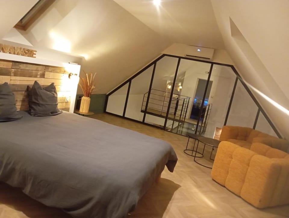 loft piscine a debordement jacuzzi sauna Villa in Hauts-de-France