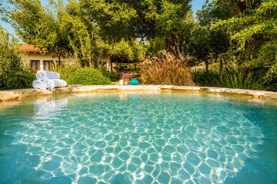 Natural landscape, Garden view, Pool view