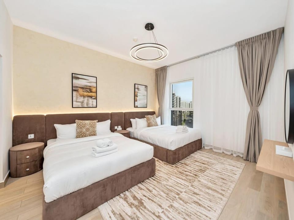 Elite Nest - Lux 2BR-Gym-Pool at Water's Edge - Yas Island Apartment in Abu Dhabi