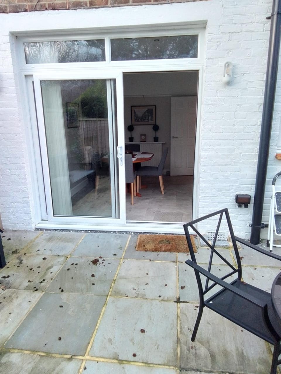 Property building, Patio