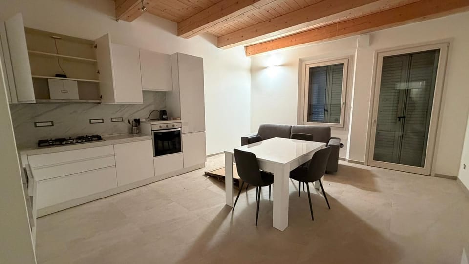 Living room, kitchen