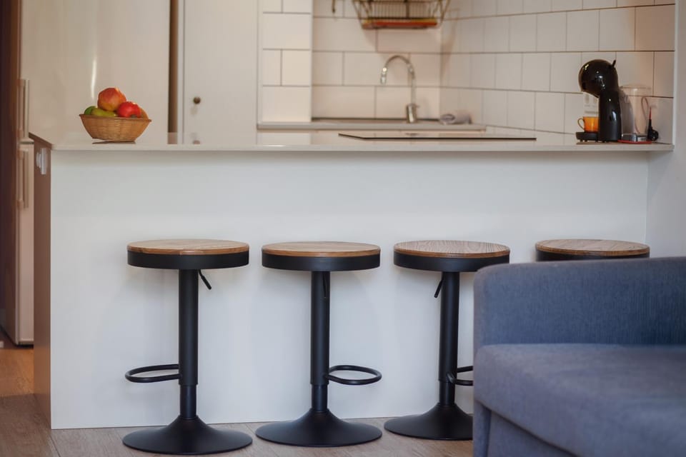 Kitchen or kitchenette, Living room