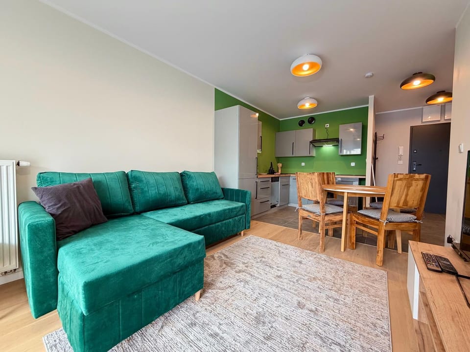 Kitchen or kitchenette, Living room, Dining area, oven