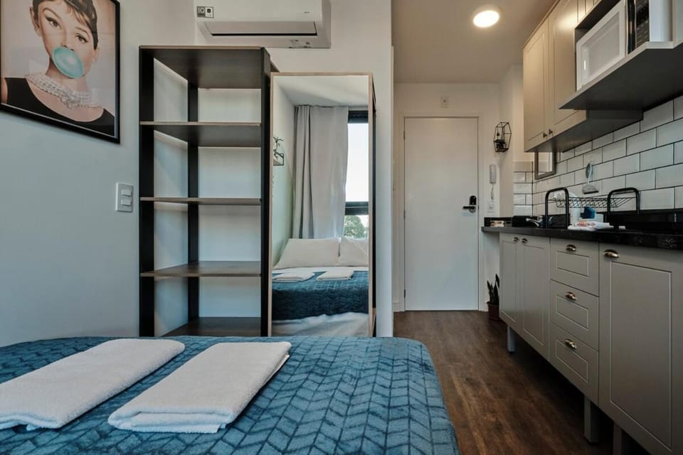 ECS504 Delightful studio in Alto da Glória with air-conditioning Apartment in Curitiba
