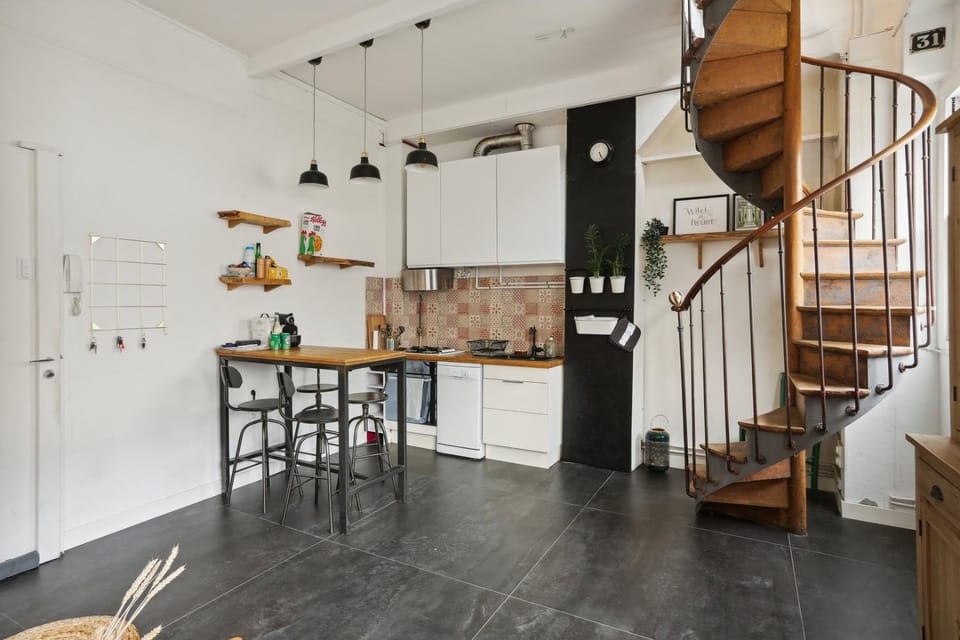 Duplex à Saint-Ouen – Aux portes de Paris Apartment in Île-de-France