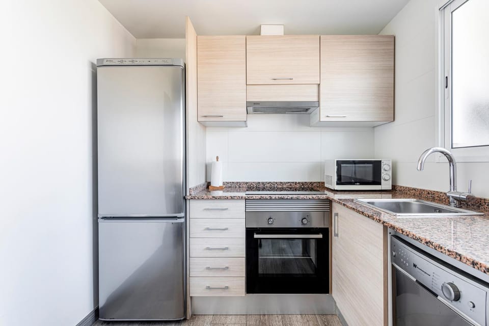 Kitchen or kitchenette, Living room