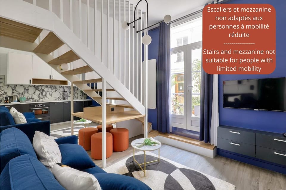 Studio avec climatisation au coeur du Marais Apartment in Paris