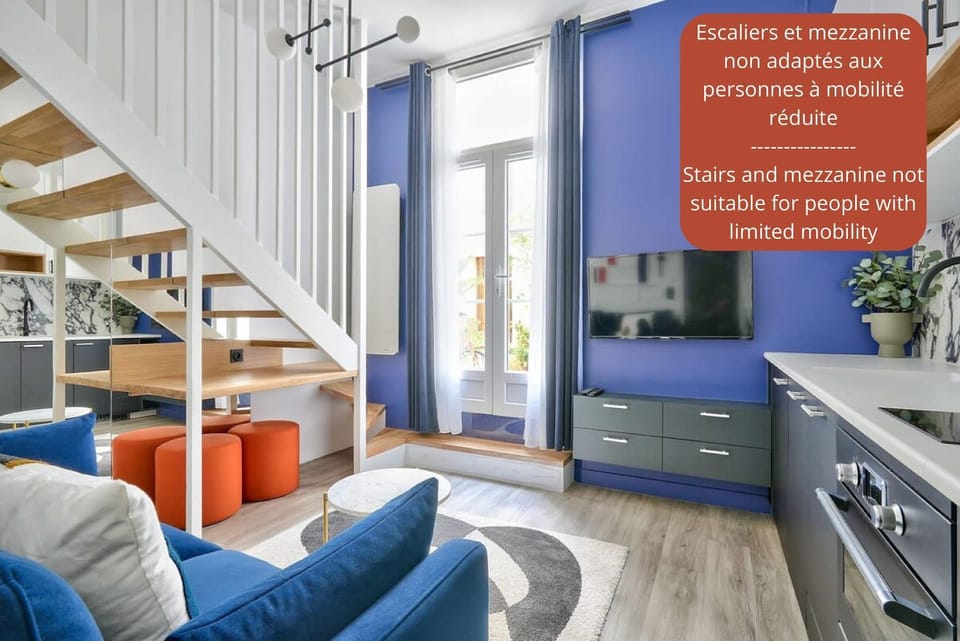 Studio avec climatisation au coeur du Marais Apartment in Paris