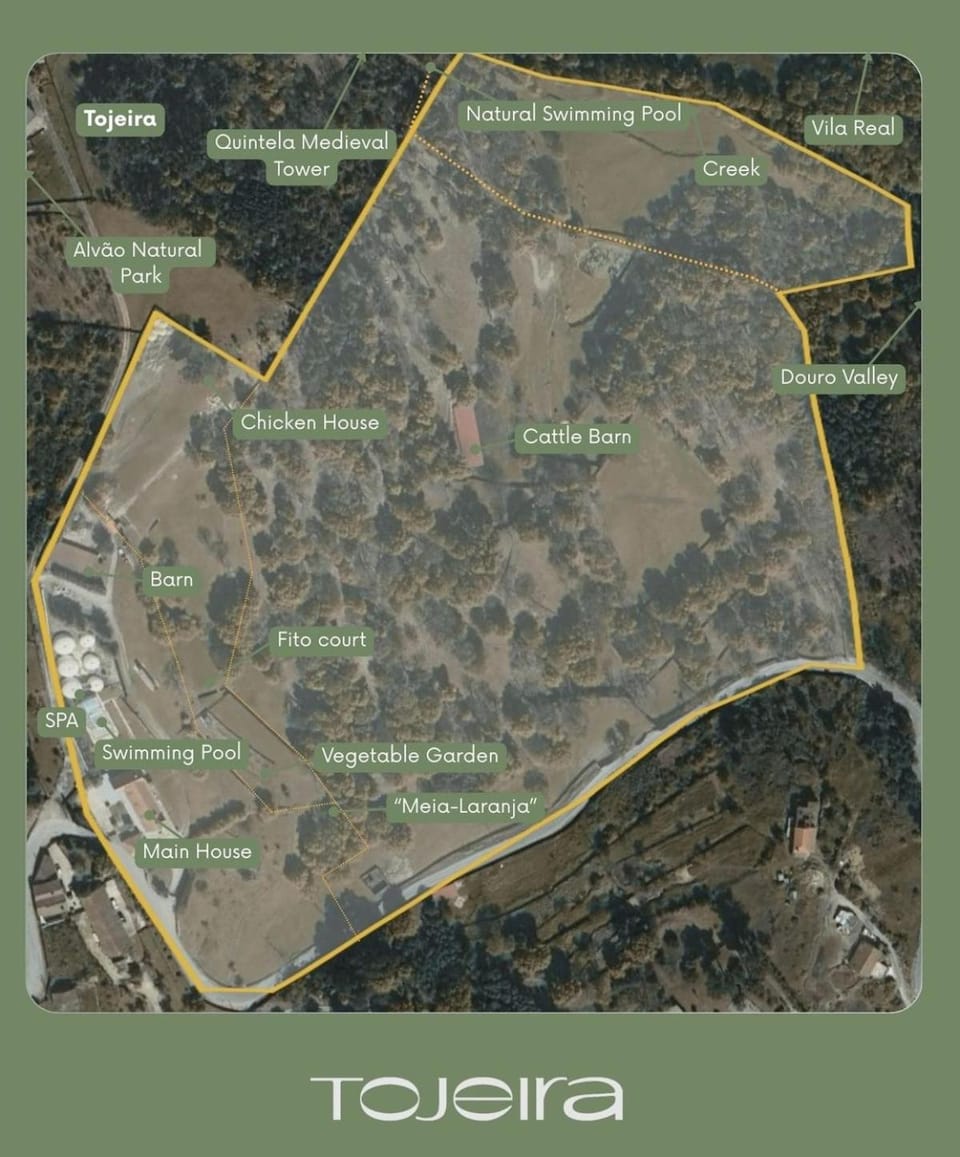 Tojeira Farmhouse House in Vila Real