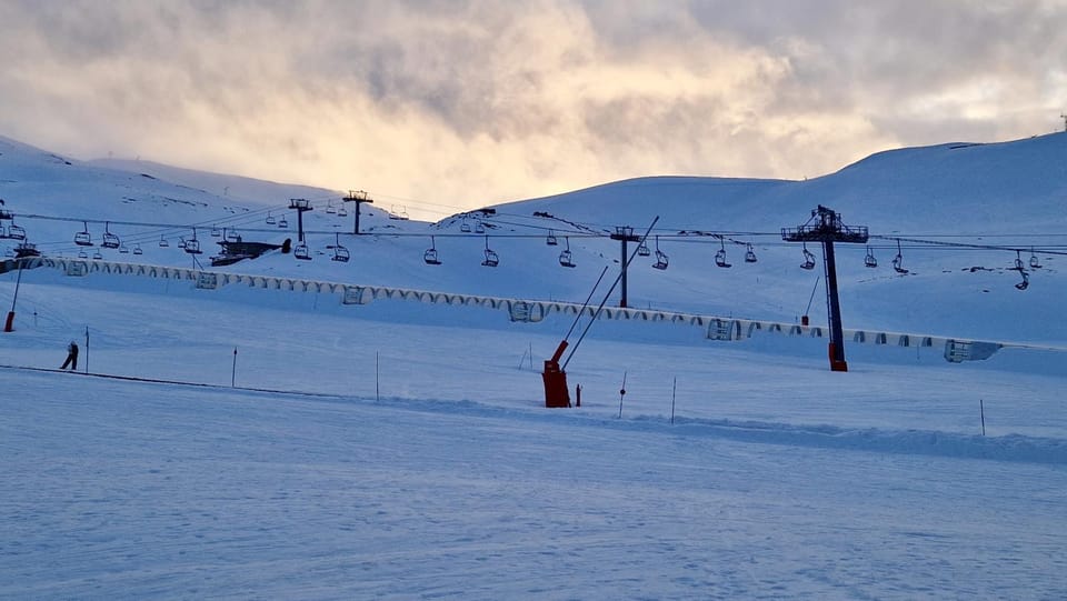 Skiing