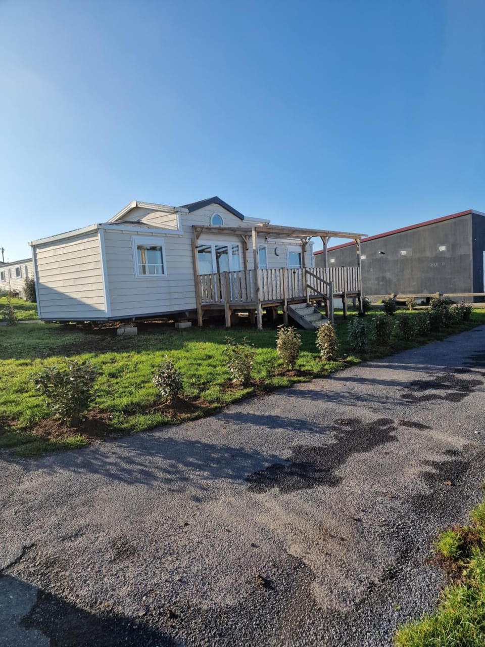 Property building, Garden view