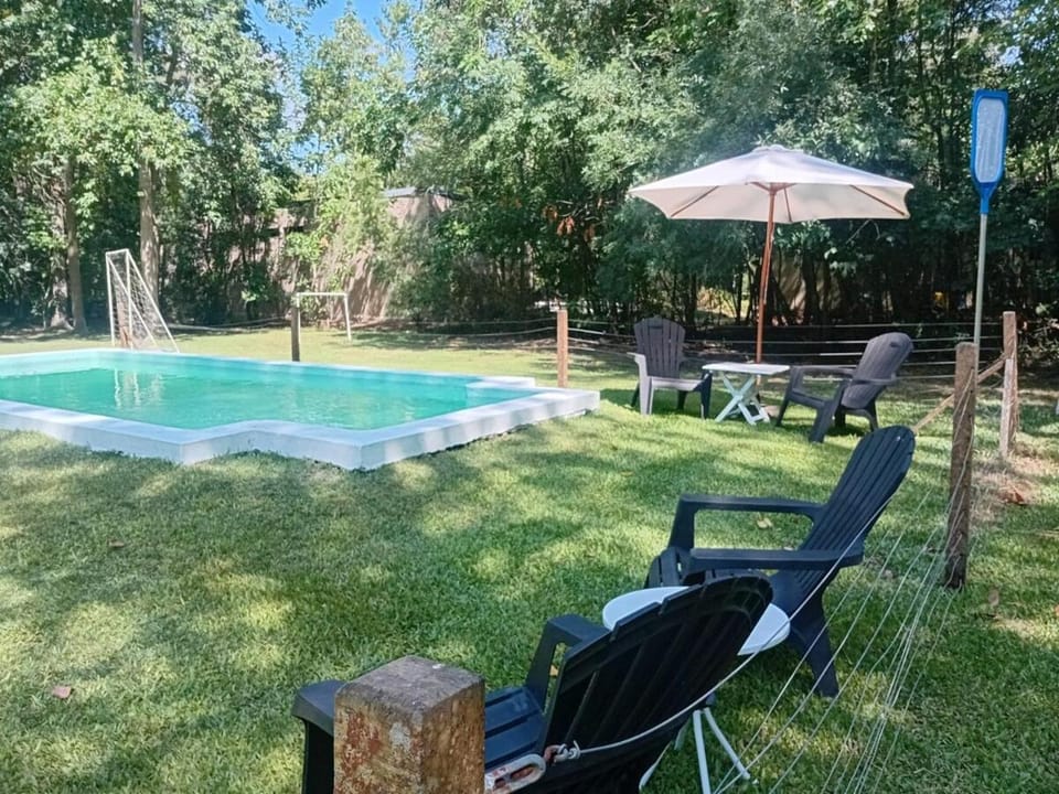 Day, Natural landscape, Garden, Garden view, Pool view, Swimming pool, sunbed