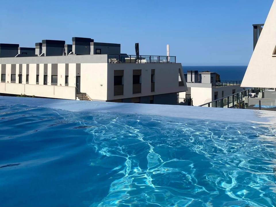 Day, Pool view, Sea view, Swimming pool