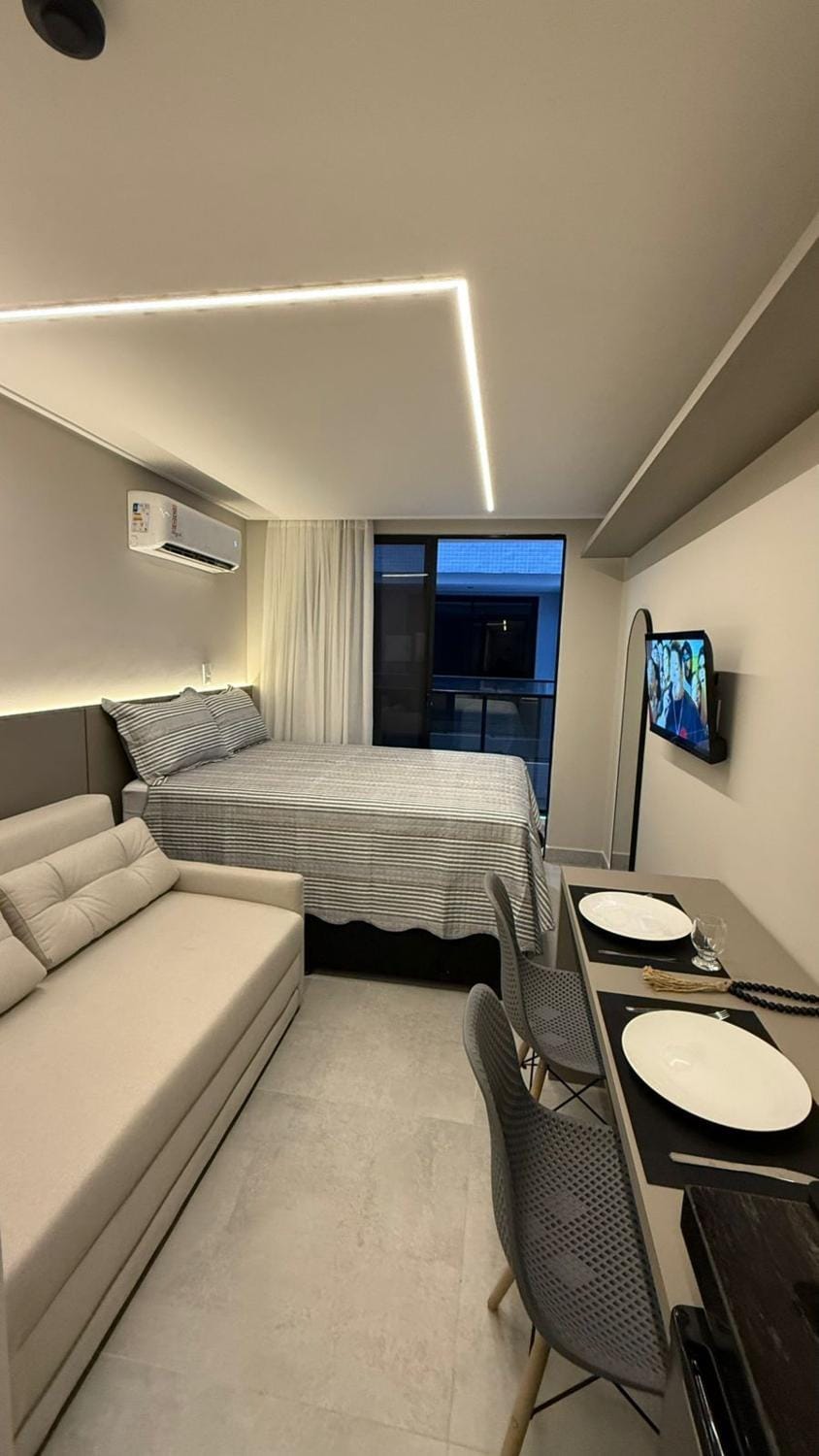 HIT113-Flat Novo,a100m Mar Cabo Branco | Lazer Apartment in João Pessoa