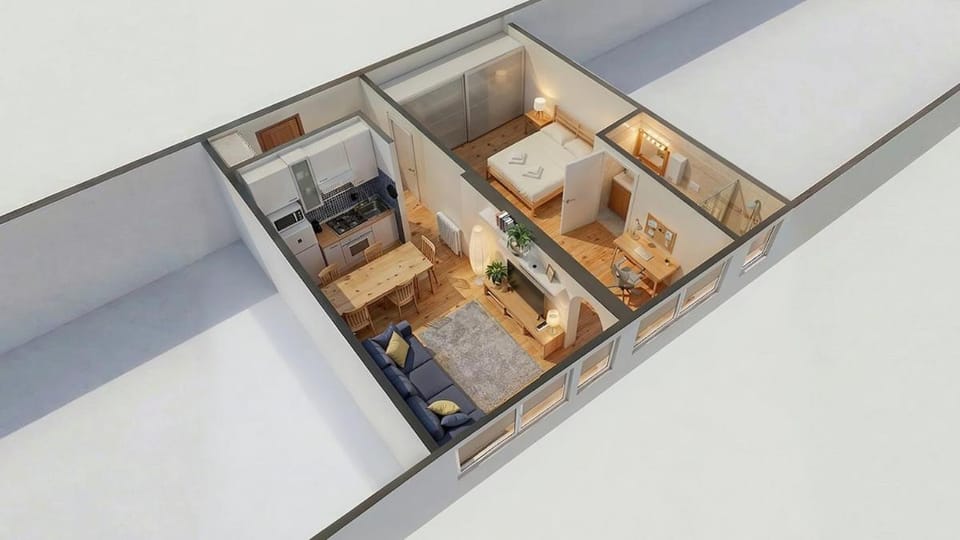 Parking, 2 min to Metro, 8 min to RHO Fair Apartment in Milan