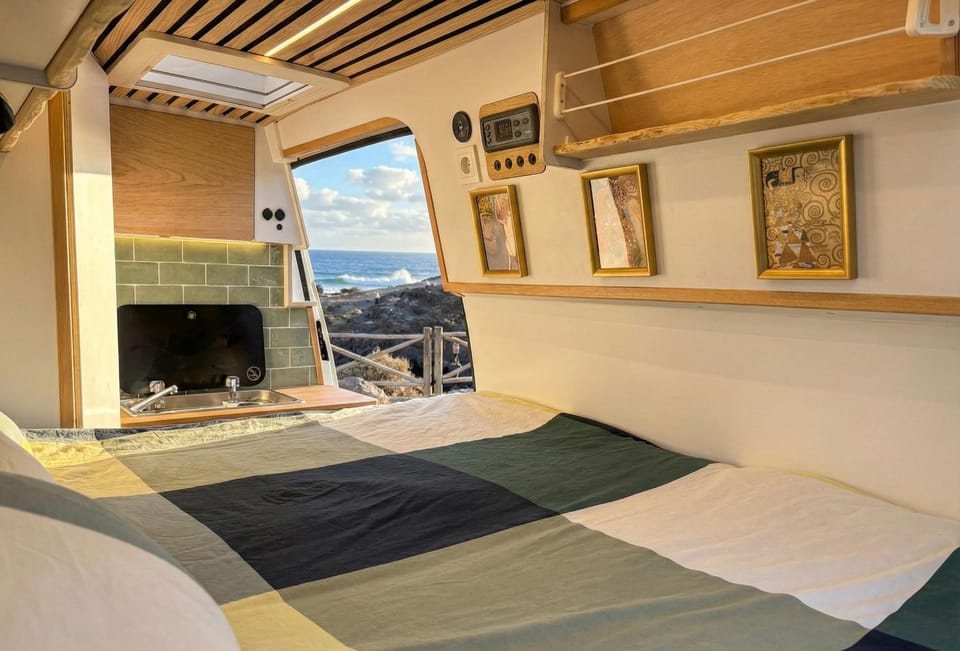 Tenerife Custom VW California Camper Van with Bathroom Campground/ 
RV Resort in Los Cristianos