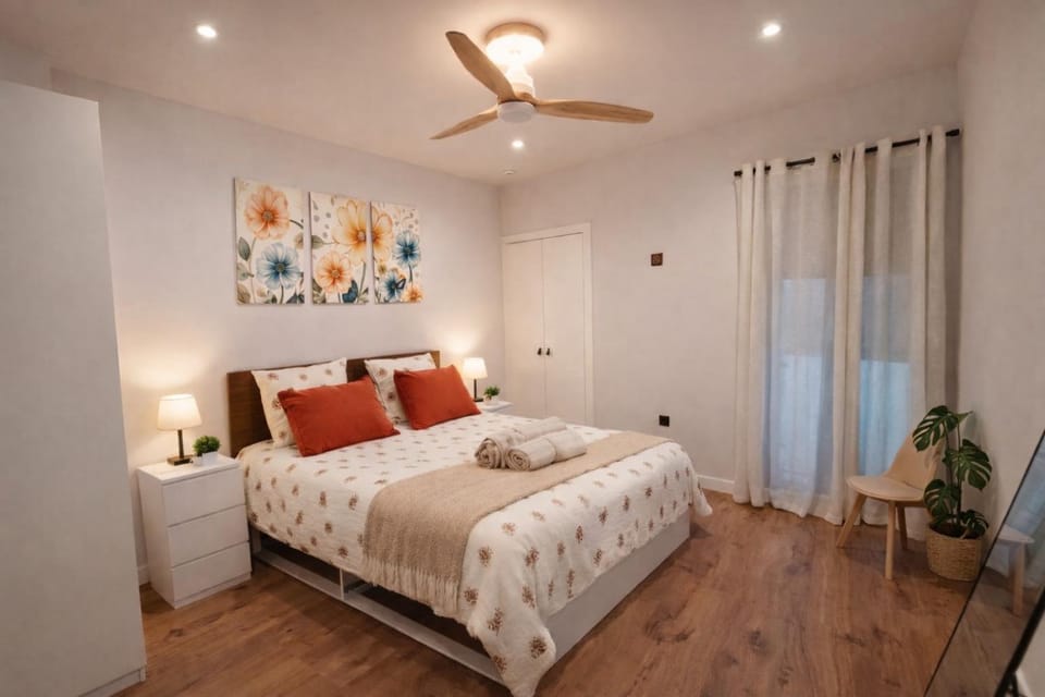 Bed, Bedroom