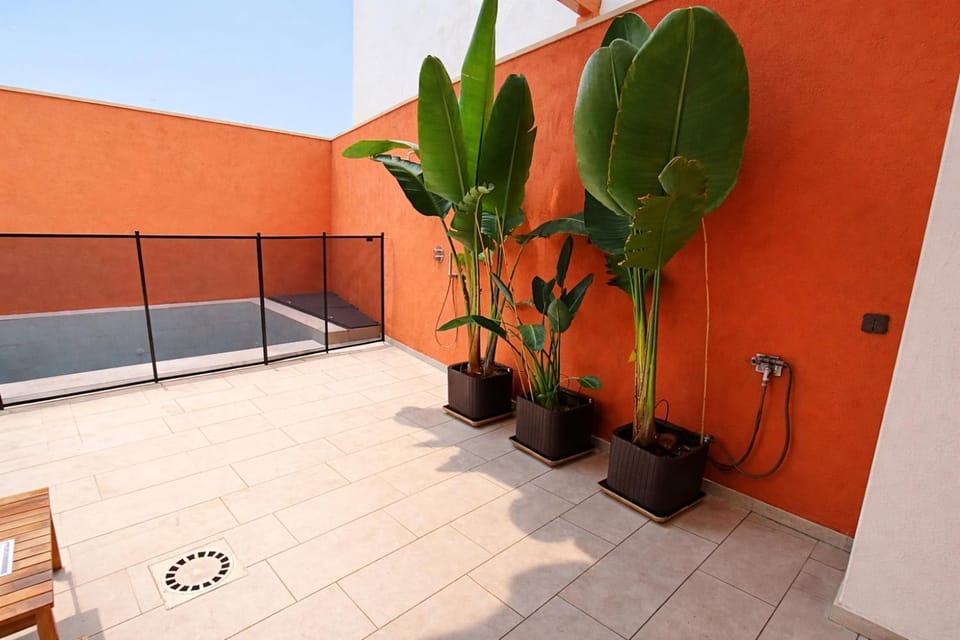 Patio, Day, Pool view, Swimming pool