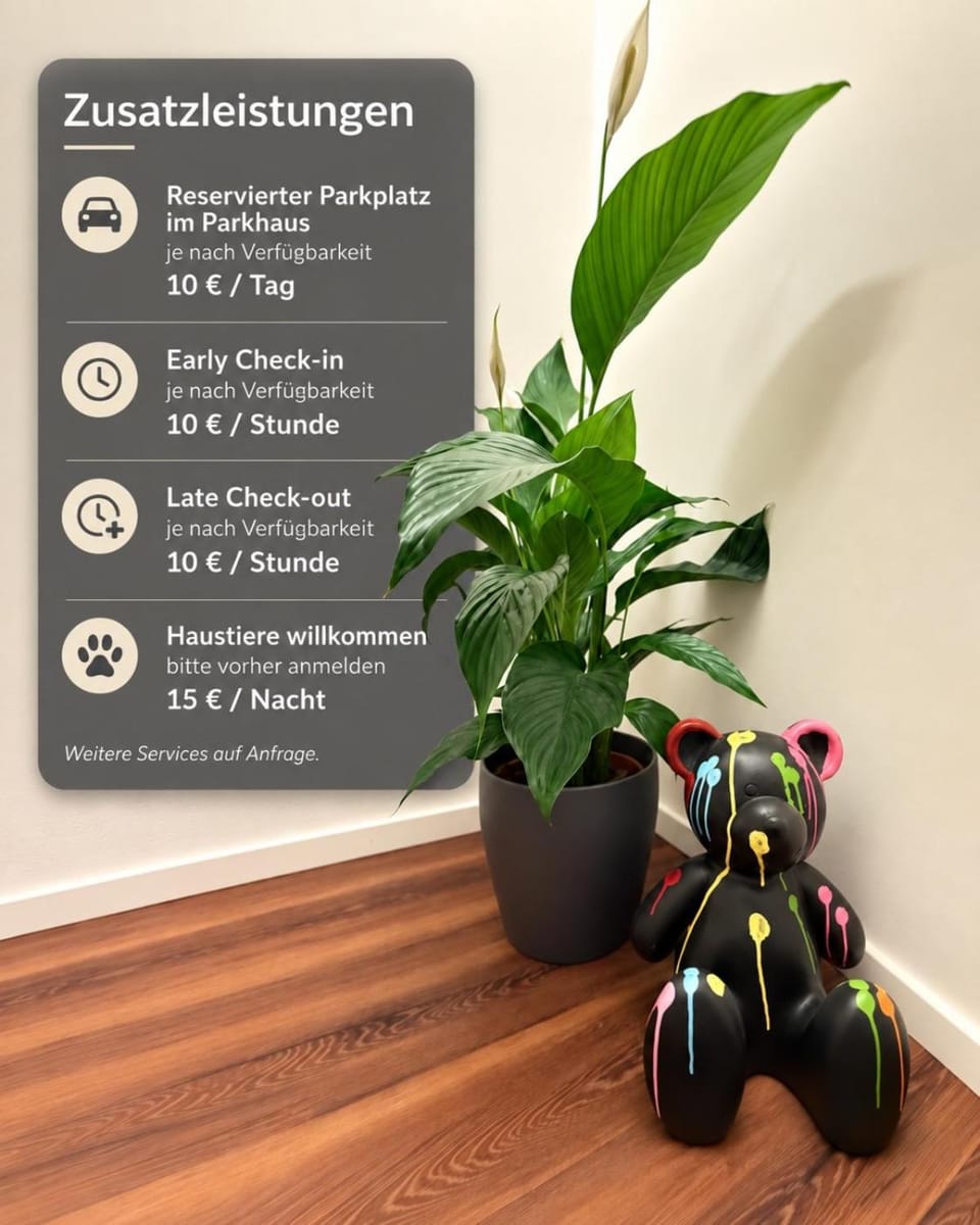Fewo Liv - Zentrale CityWohnung - 2 Schlafzimmer - 4 Betten - Küche - Ideal für Familien Apartment in Bamberg