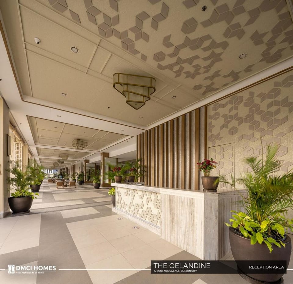 Studio Unit with Balcony at The Celandine QC Apartment in Quezon City
