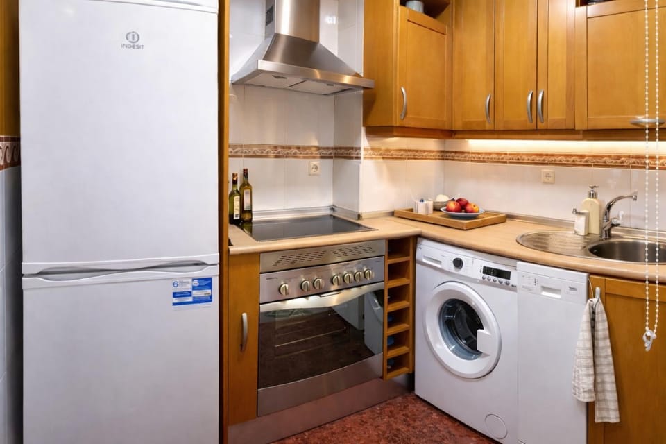 dishwasher, oven, stove, washing machine, kitchen