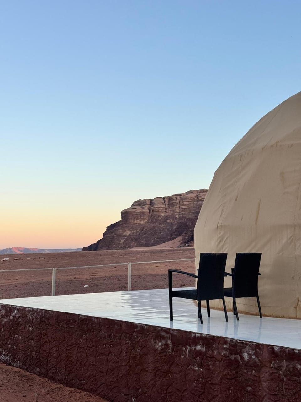 Dawn Rum Luxury Camp Hotel in Africa