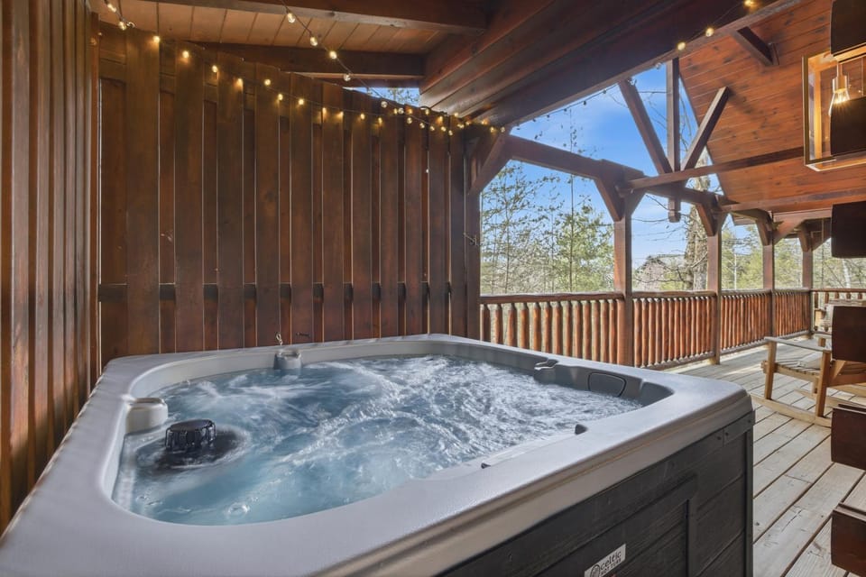 Pine & Dandy | Arts & Crafts District Cabin w/ Hot Tub & Game Features Cabin in Gatlinburg