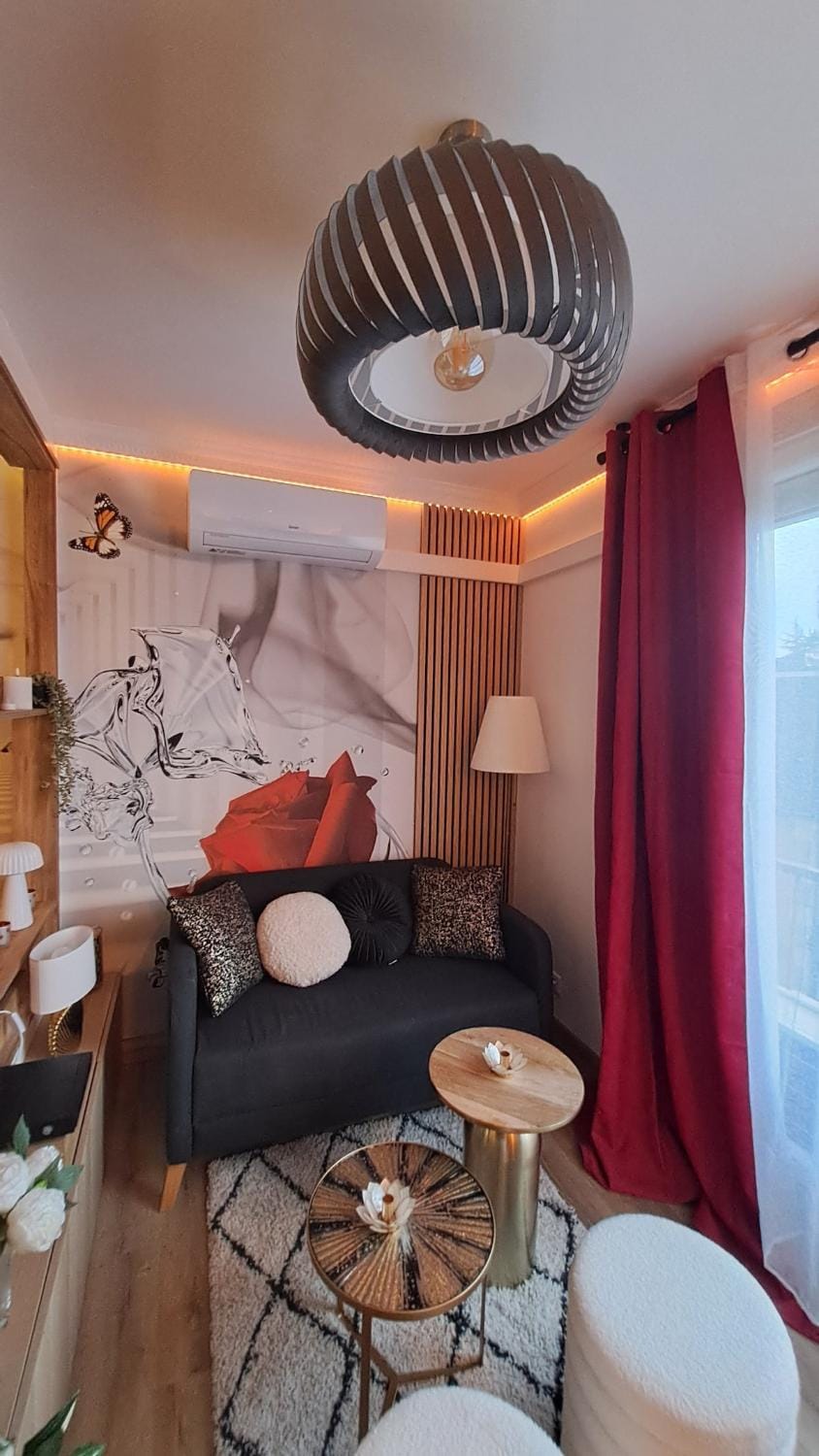Romantic Room - Ambiance Chaleureuse & Cocooning Apartment in Bourgogne-Franche-Comté