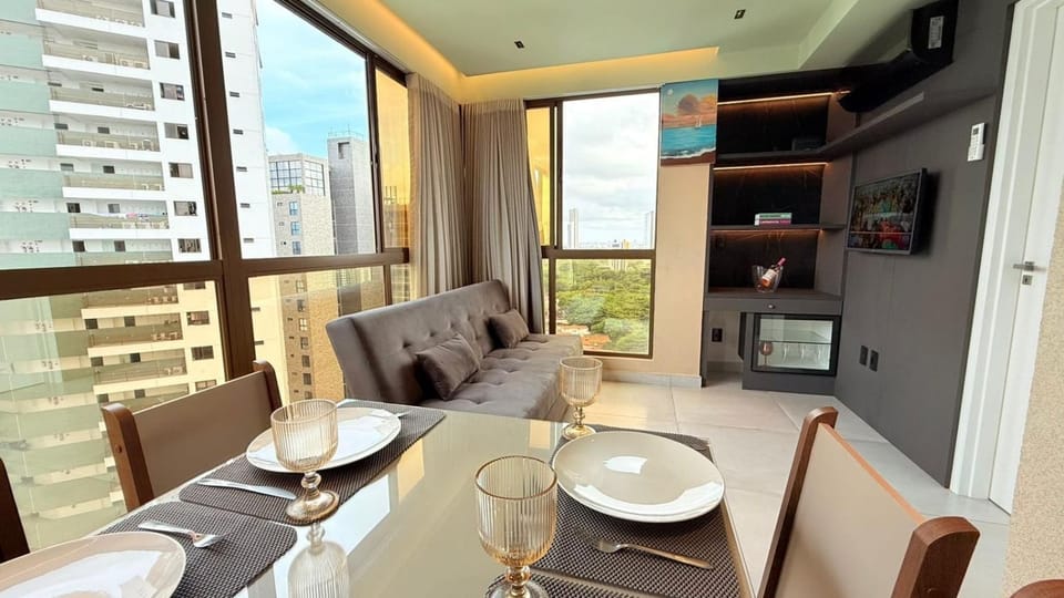 CH2002-Lindo Apê p/5 pessoas c/ vista mar, Tambaú Apartment in João Pessoa