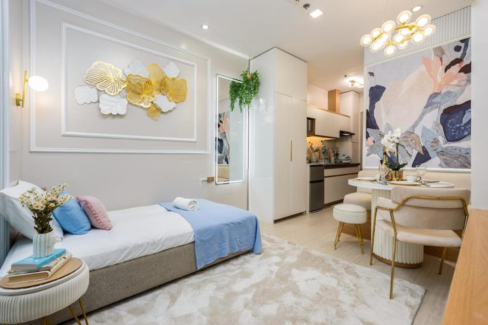 Peony Blüme 1BR Suite at Mabolo near Ayala-IT Park Apartment in Lapu-Lapu City