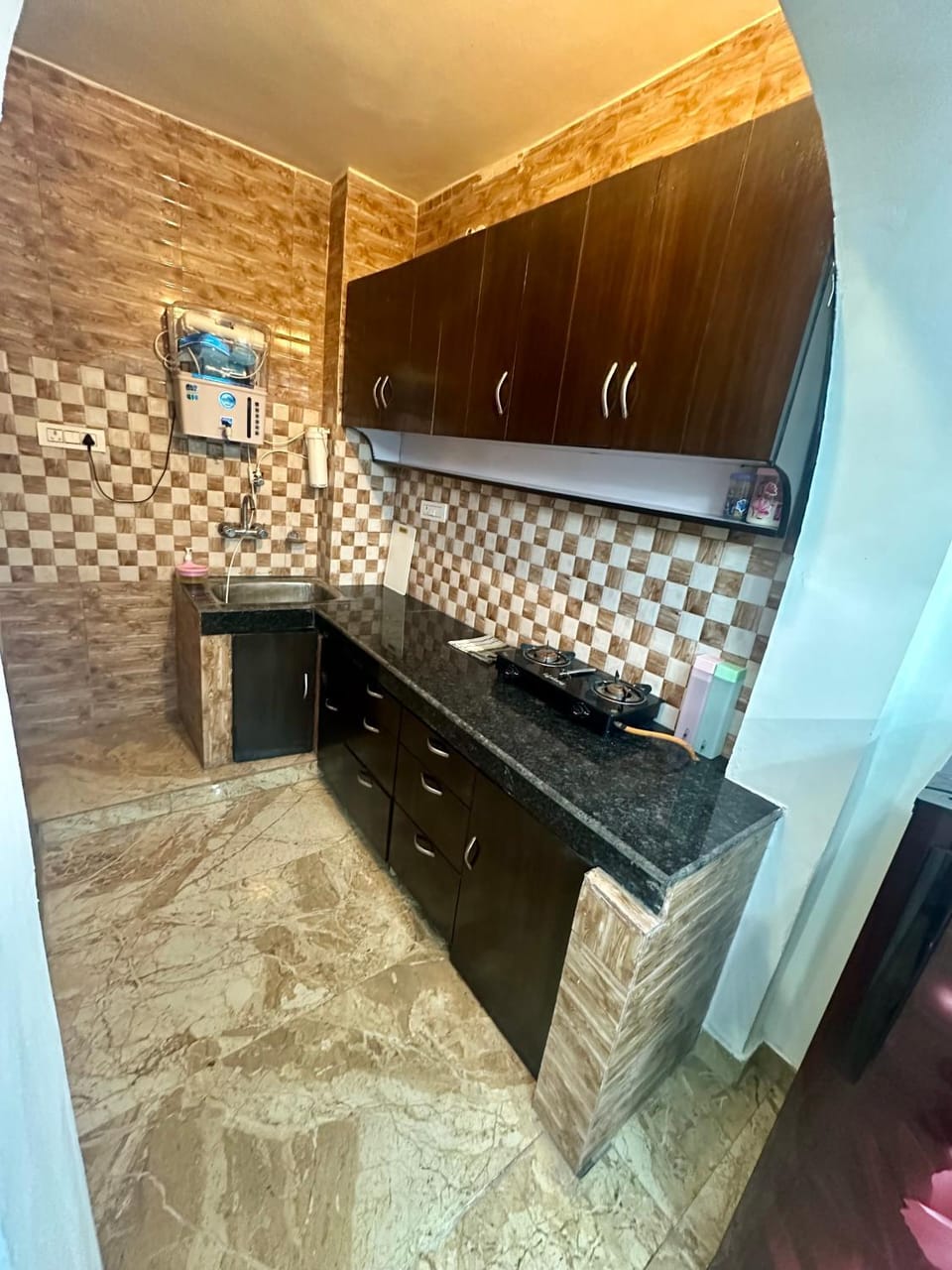 Kitchen or kitchenette, kitchen