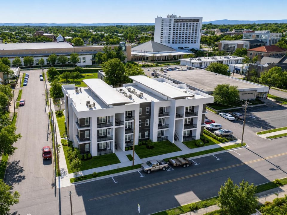 Property building, City view