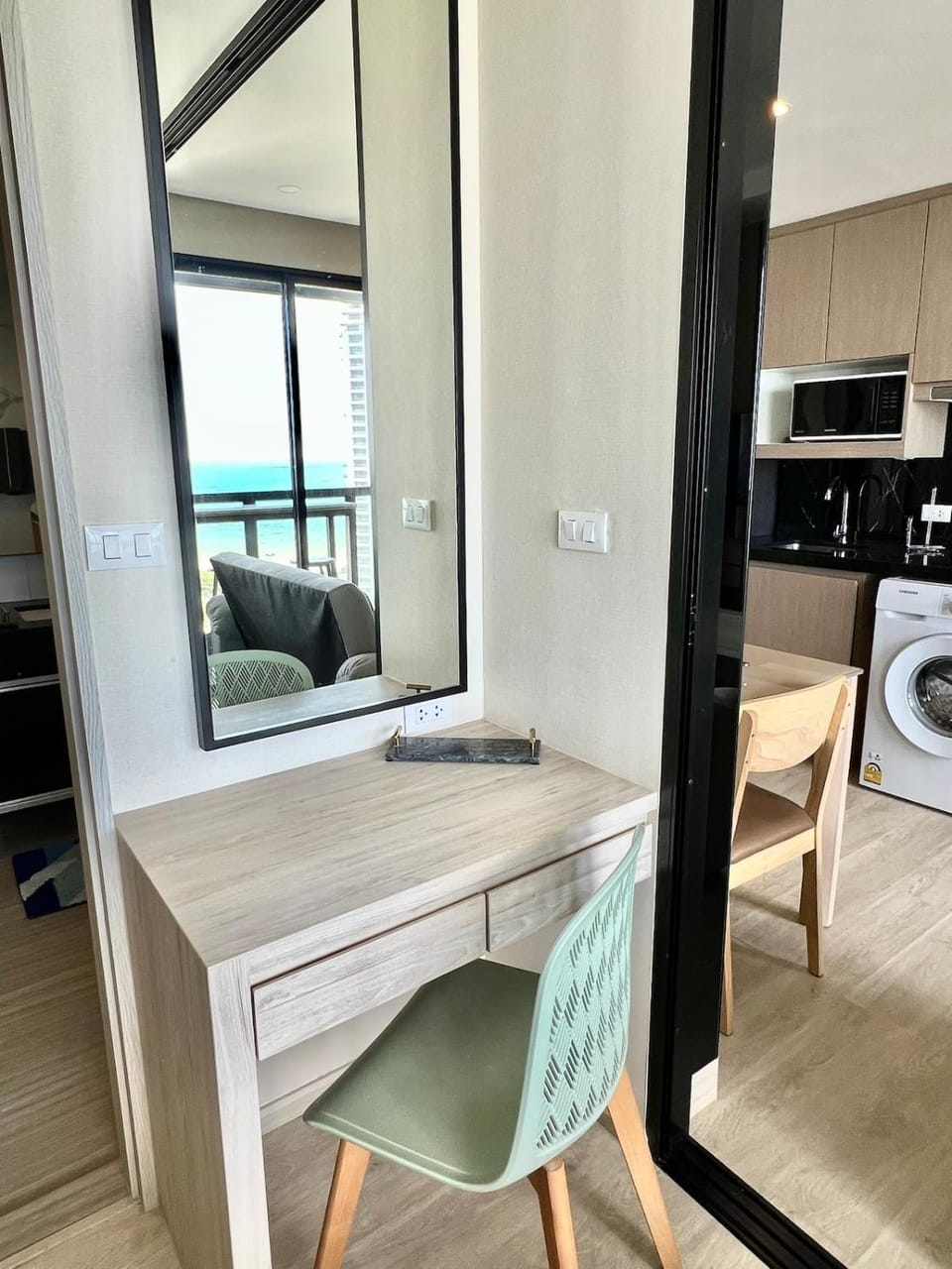 Panorn condo sales Office Ocean View Apartment Can be made into two bedrooms Apartment in Pattaya City
