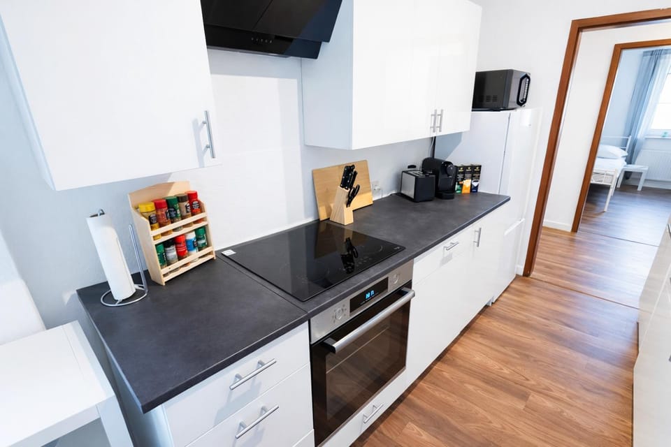Kitchen or kitchenette, stove, kitchen, kitchen