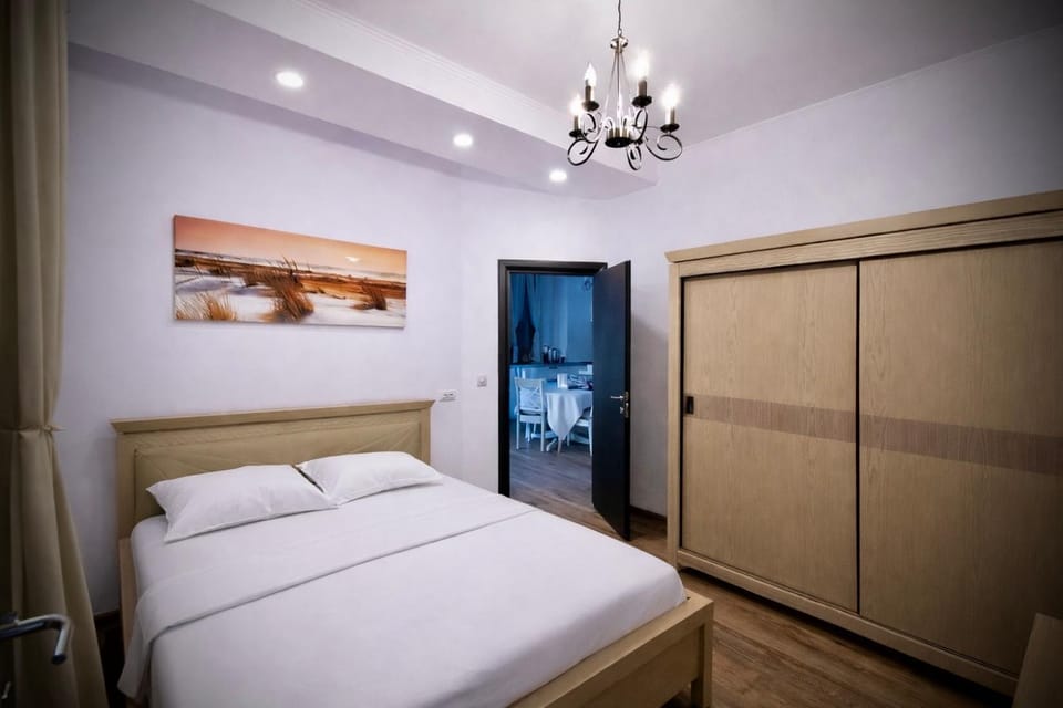 Bed, Bedroom, wardrobe