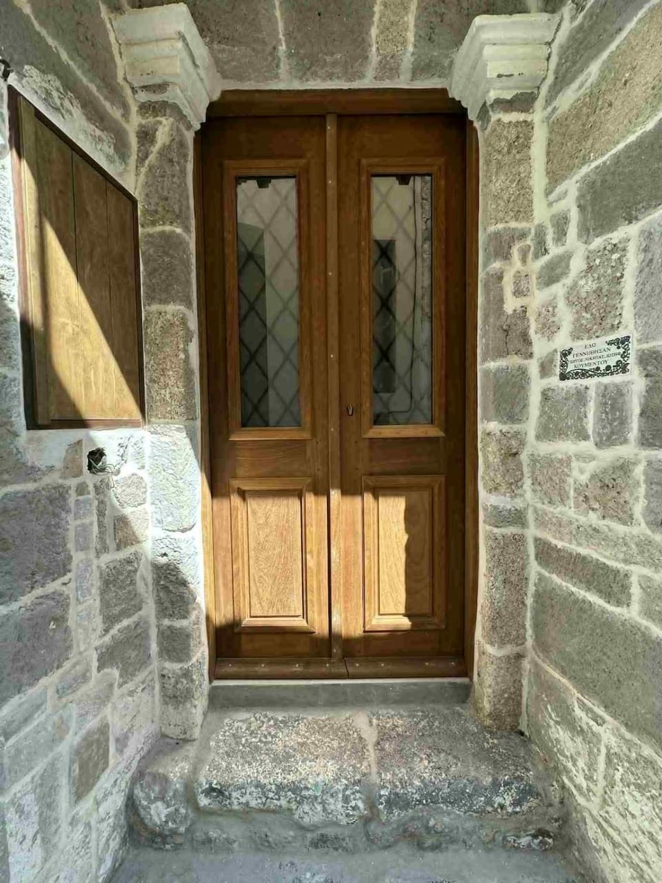 Nisyrian Memories- Traditional wood & stone house Apartment in Decentralized Administration of the Aegean