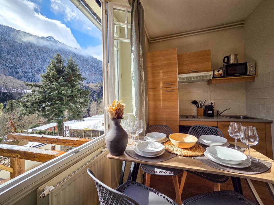 Douce Écorce | Jacuzzi & Sauna – Le Sylvestre Apartment in Saint-Lary-Soulan