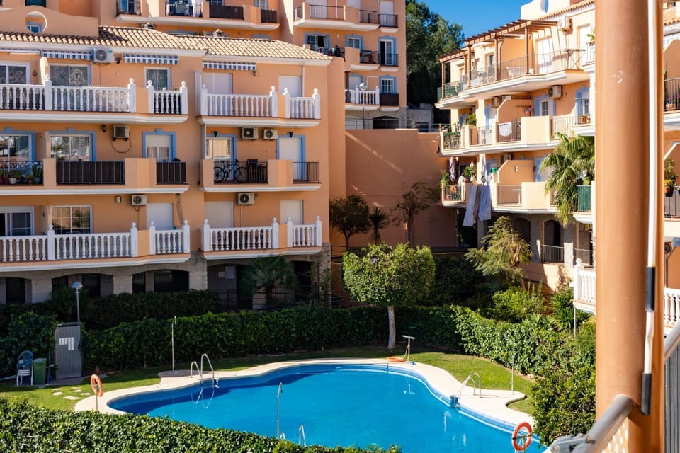 View (from property/room), Balcony/Terrace, Pool view, Swimming pool