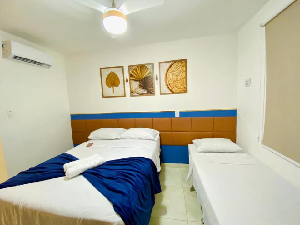Bed, Decorative detail, air conditioner