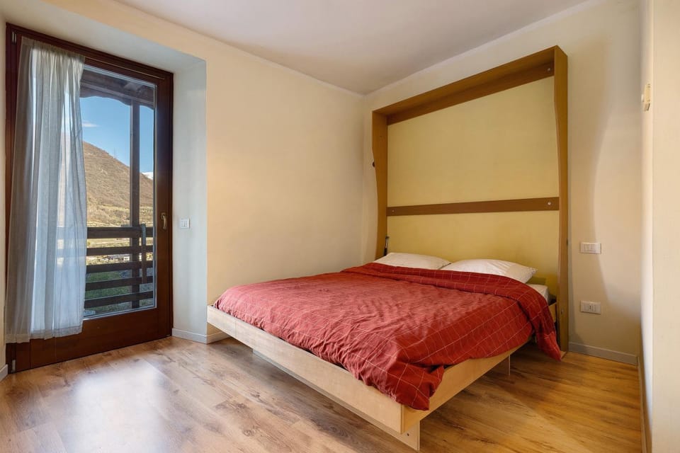 Property building, Living room, Bedroom