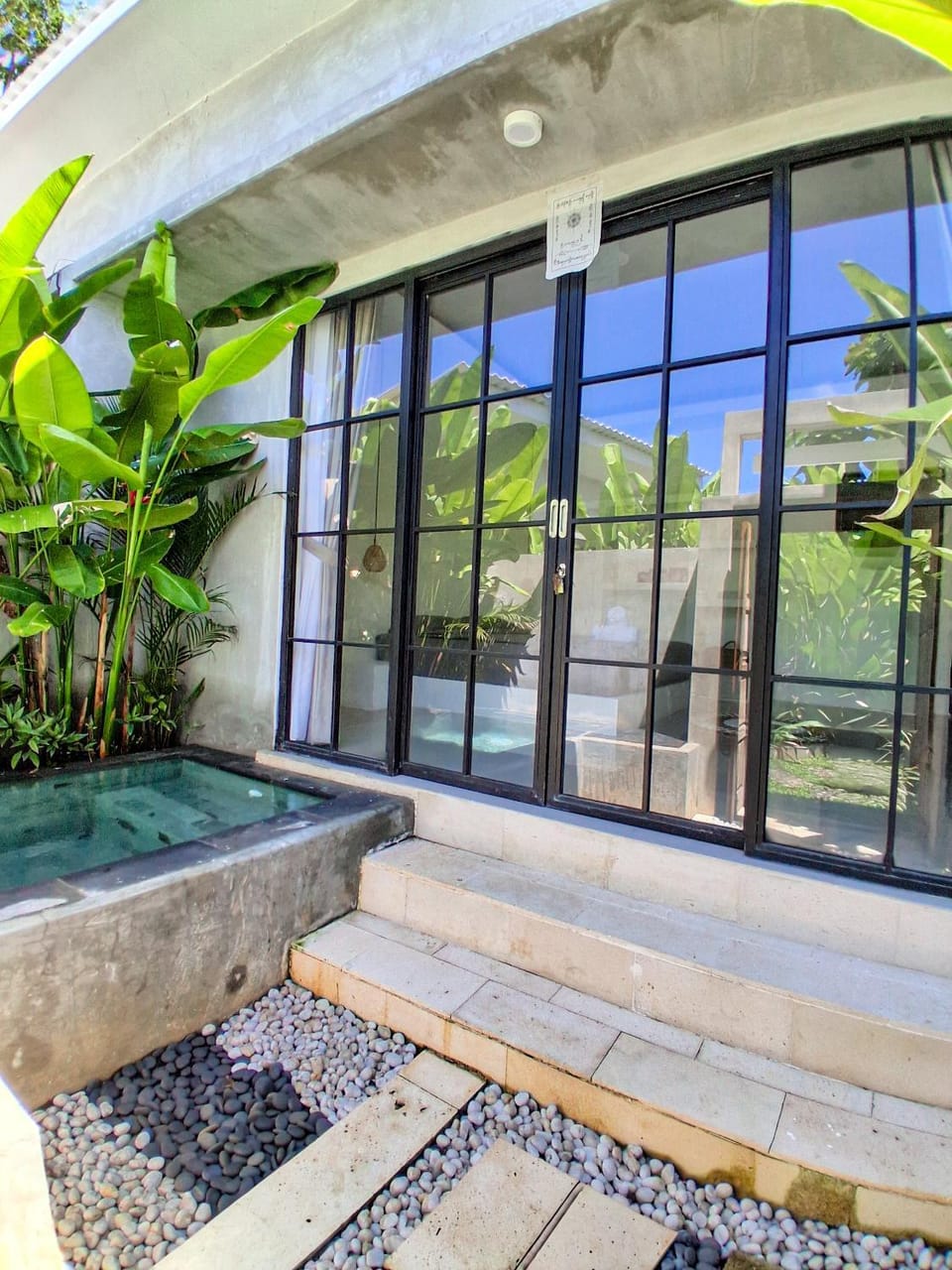 Property building, Spring, Day, Garden, Garden view, Pool view, Swimming pool